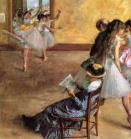 Degas, Edgar - Ballet Class